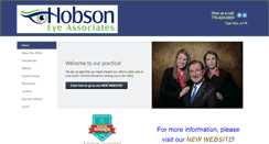 Desktop Screenshot of hobsoneyeassociates.com